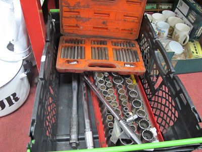 Lot 1039 - A Large Set of Mechanics Tools, sockets, Clark...