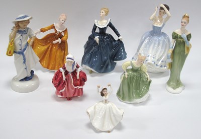 Lot 1209 - Royal Doulton Figurines, Sheila HN2742,...