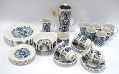 Lot 1219 - Royal Doulton 'Atlantis' Dinnerware, including...