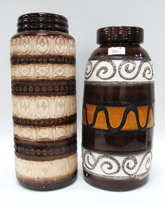 Lot 1185 - A Mid XX Century West German Pottery Floor...