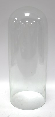 Lot 1349 - Glass Display Dome, 46.5cm high, 19.5cm diameter.