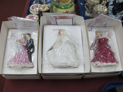 Lot 1277 - Royal Doulton lady figureines to include...