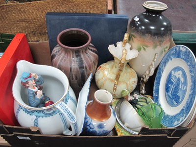 Lot 1101 - Italian and English Ceramic Vases, Doulton...
