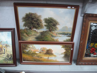 Lot 1484 - Poole, British XX Century Children with Toy...