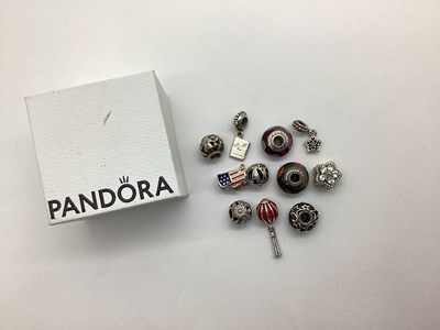 Lot 235 - Pandora; A Collection of Assorted Charms,...