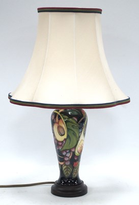 Lot 1164 - Moorcroft Table Lamp in the 'Queens Choice'...