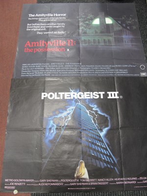 Lot 1006 - Posters - 'Poltergeist 3' and 'Amityville 2'...