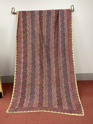 Lot 1469 - A Late XIX/Early XX Century Fine Wool Paisley...