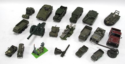Lot 1361 - Die-Cast Military Vehicles - Dinky hovercraft,...