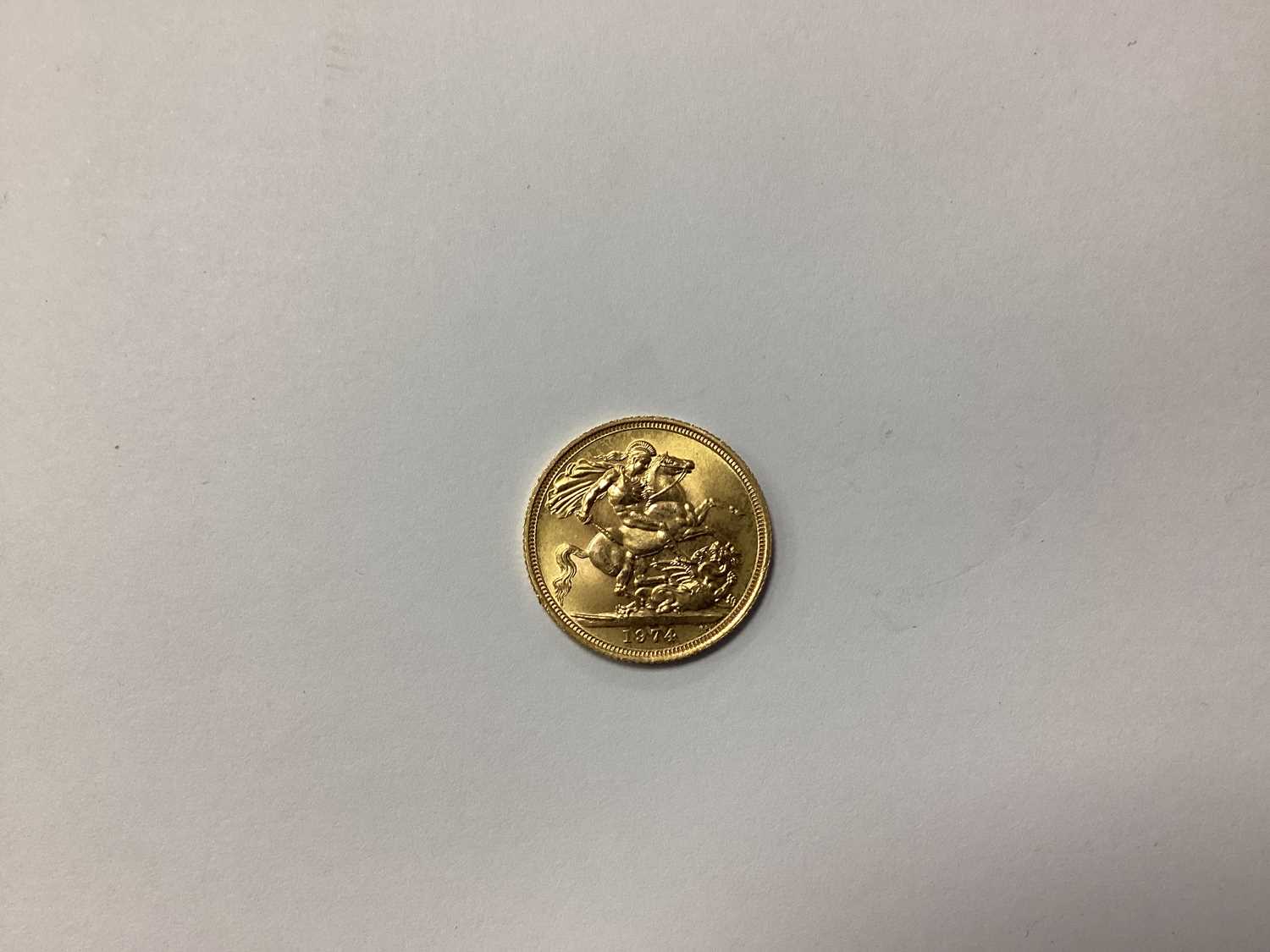 Lot 183 - 1974 Elizabeth Ii Gold Sovereign.