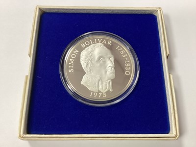 Lot 649 - 1975 Panama Silver Proof 20 Balboas, total...
