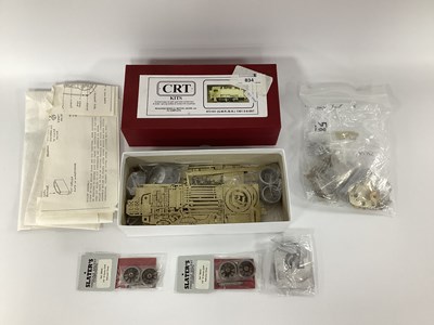 Lot 834 - A C.R.T 'O' Gauge/7mm Etched Brass Kit for a...