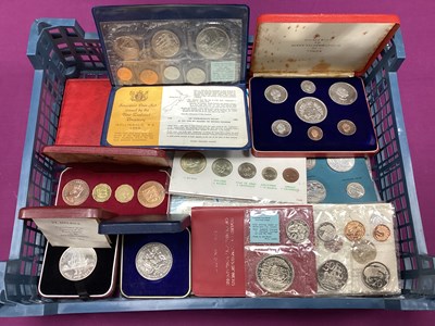 Lot 534 - Large Collection Of World Coin Packs And Sets,...