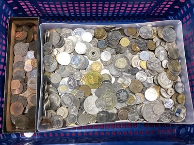 Lot 525 - Large Collection Of World Coins, includes...