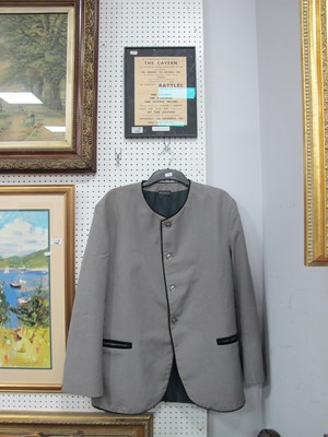 Lot 1489 - The Beatles, 1960s style jacket in grey, with...