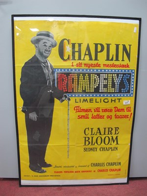 Lot 1017 - Charlie Chaplin, Rampelys Limelight Poster,...