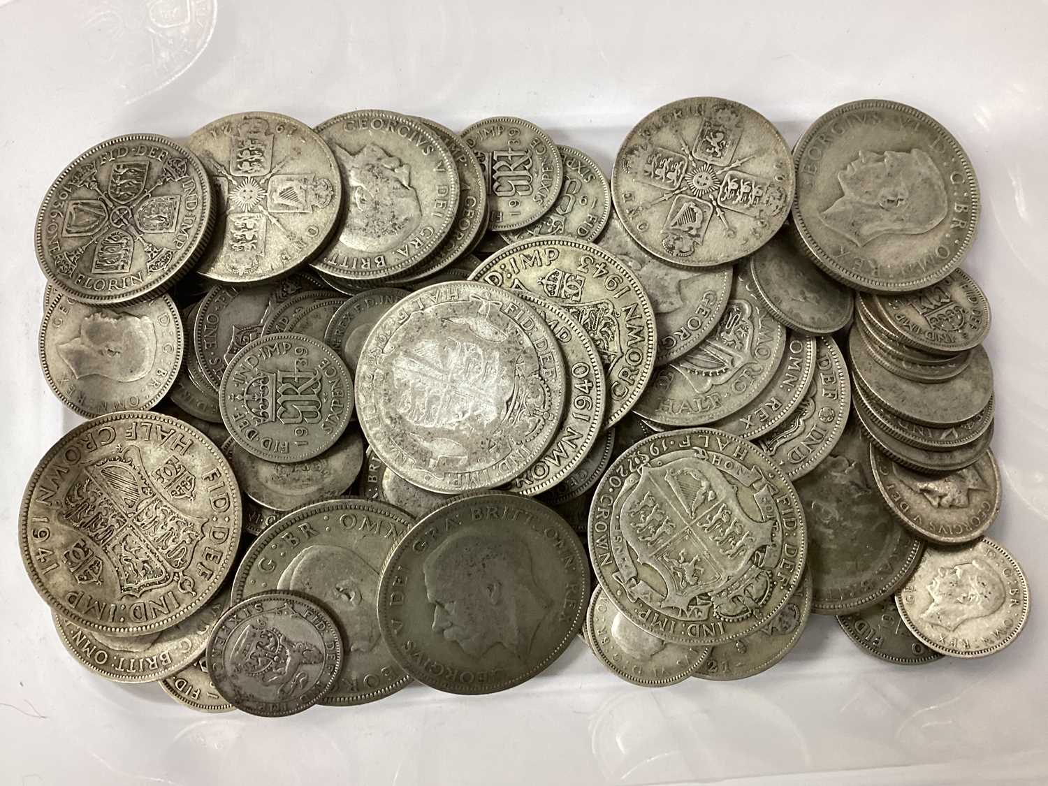 Lot 611 - Collection Of Pre 1947 Silver Coins,