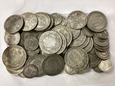 Lot 611 - Collection Of Pre 1947 Silver Coins, includes...