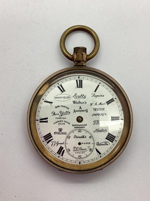 Lot 313 - An Unusual Tradesman's Vintage Openface Pocket...