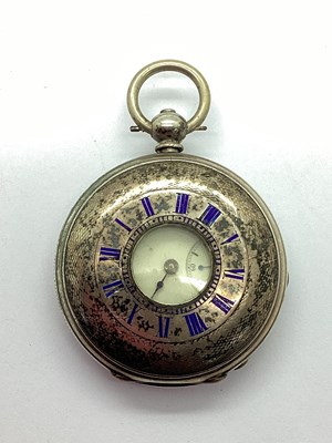 Lot 314 - A. Bruce Manchester; A Half Hunter Cased Fob...