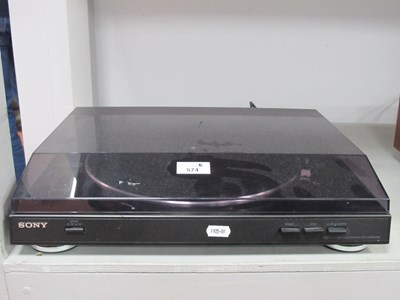 Lot 574 - Sony PS-LX300USB - Stereo Turntable System 2008.