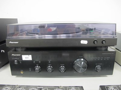 Lot 554 - Pioneer A-10 Integrated Amplifier 2012, and...