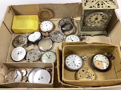 Lot 248 - Vintage and Later Pocket Watches, (damages /...