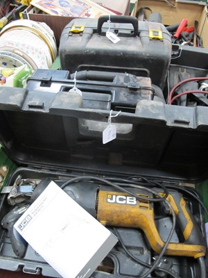 Lot 1137 - Five Power Tools, to include JCB reciprocating...