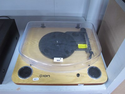 Lot 563 - Ion Max LP USB Turntable, with built-in...