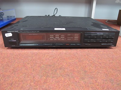 Lot 576 - Onkyo T-4057 AM/FM Synthesised Tuner 1988.