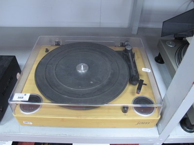Lot 568 - Jam Audio - HX-TTP200 Record Player, with...