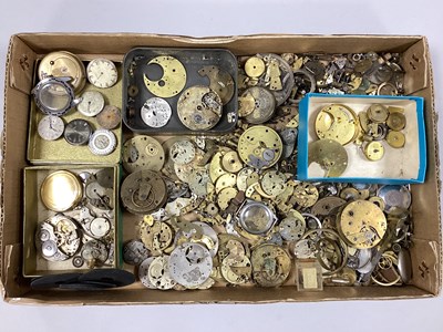 Lot 265 - A Collection of Assorted Pocket Watch Movement...