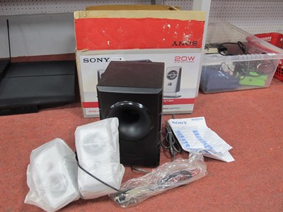 Lot 539 - Sony SRS-D21 - Multimedia Speaker System, two...