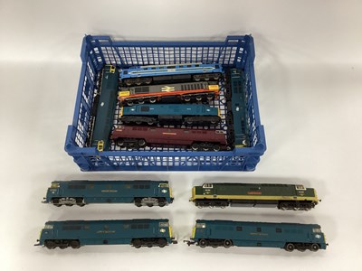 Lot 580 - Ten 'OO' Gauge/4mm Unboxed Co-Co Diesel...