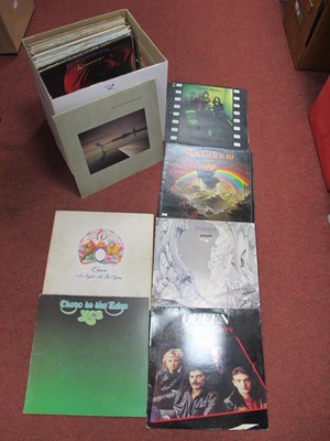 Lot 642 - A Quantity of Rock and Metal LPs 35+ Albums,...