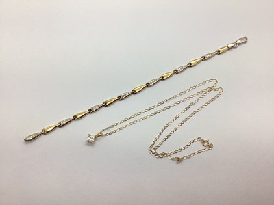 Lot 136 - Diamonique (DQCZ) Single Stone Pendant,...