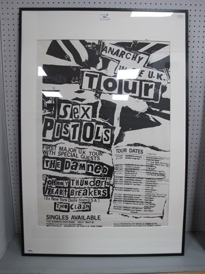 Lot 501 - Sex Pistols 'Anarchy in the U.K.' Tour Poster,...