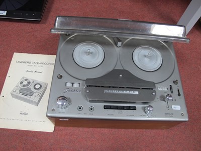Lot 535 - Tandberg Tape Recorder - Model 62, Two-Track,...