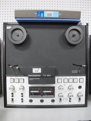 Lot 519 - Tandberg TD 20 A - Actilinear Open Reel Tape...
