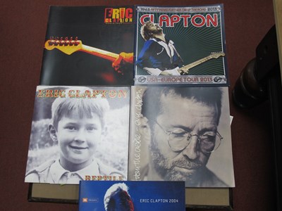 Lot 718 - Collection of Five Eric Clapton Tour Programmes.