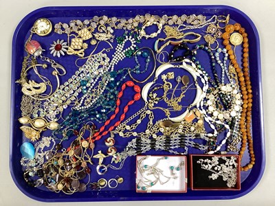 Lot 278 - A Mixed Lot of Assorted Costume Jewellery,...