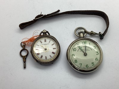 Lot 320 - Fattorini & Sons Decorative Fob Watch, within...