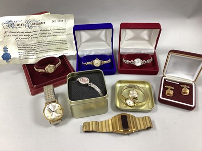 Lot 226 - Ladies and Gent's Wristwatches, including two...
