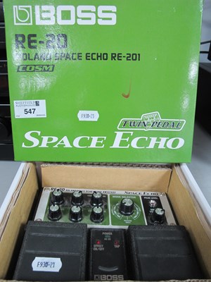 Lot 547 - Roland Space Echo RE-201 Twin Pedal Signal...