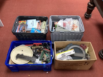 Lot 404 - The contents of a model railway workshop, in...