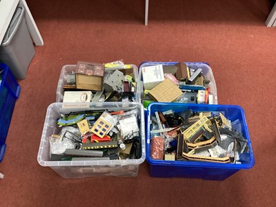 Lot 437 - The contents of a model railway workshop, in...