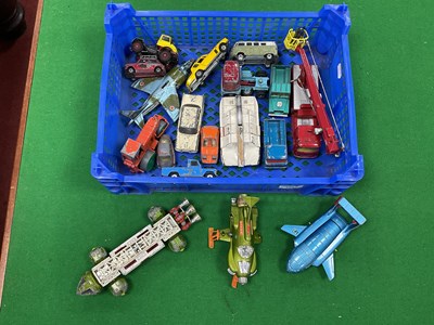 Lot 496 - Eighteen Diecast Models by Corgi, Dinky to...