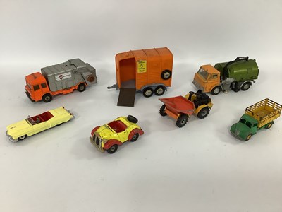 Lot 647 - A Small Quantity of Dinky, Corgi, Britains...