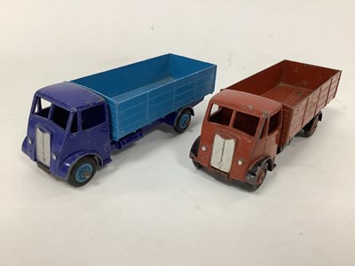 Lot 805 - Two Original Dinky Guy 4 Ton No 511 Lorries,...