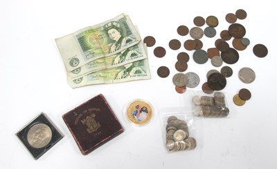 Lot 1319 - Collection Of Mainly GB Coins And Banknotes,...
